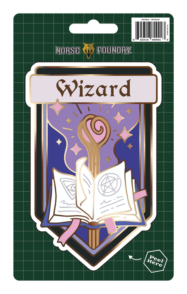 Sticker - Wizard (ONLINE ORDER ONLY)