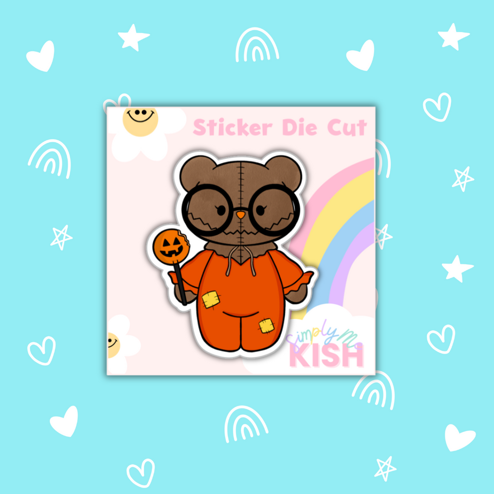 Sam Emma Bear | Sticker Die Cut (ONLINE ORDER ONLY)