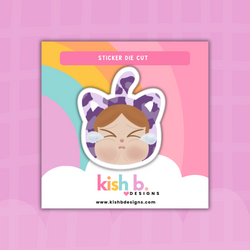 Furry Cry Baby | Sticker Die Cut(s) (ONLINE ORDER ONLY)