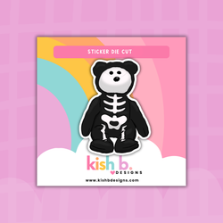 90's Halloween Plushies | Sticker Die Cut (ONLINE ORDER ONLY)