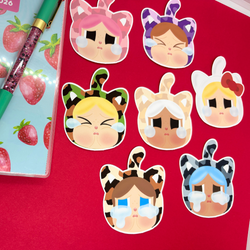 Furry Cry Baby | Sticker Die Cut(s) (ONLINE ORDER ONLY)