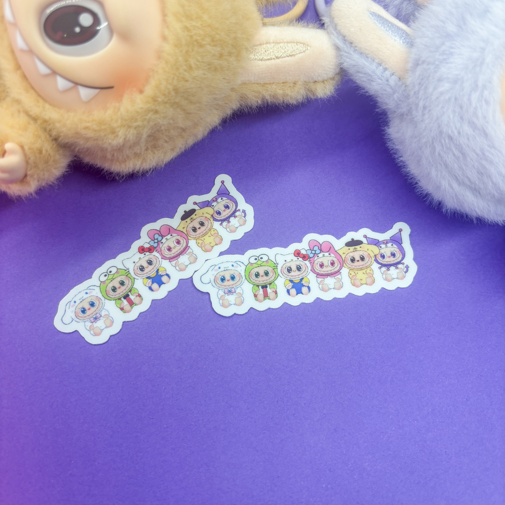 Hello Monsters | Waterproof Vinyl Sticker (ONLINE ORDER ONLY)