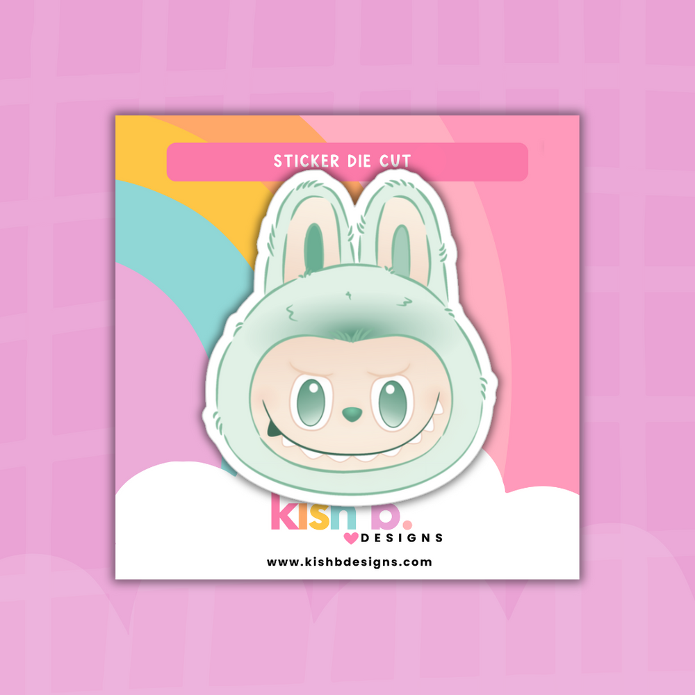 Positive Energy Monster Faces | Sticker Die Cut(s) (ONLINE ORDER ONLY)