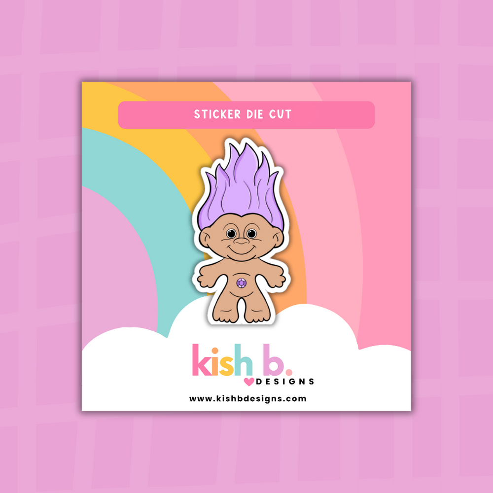 Bejeweled Trolls | Sticker Die Cuts (ONLINE ORDER ONLY)
