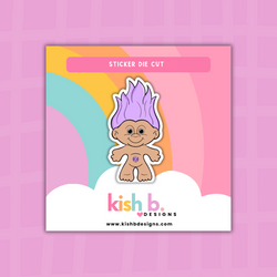 Bejeweled Trolls | Sticker Die Cuts (ONLINE ORDER ONLY)