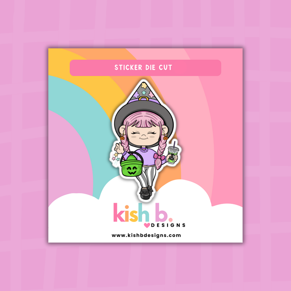Witches Brew| Witchy Vibes | Sticker Die Cut (ONLINE ORDER ONLY)