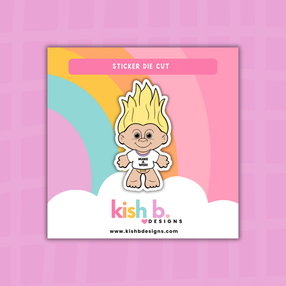 Bejeweled Trolls | Sticker Die Cuts (ONLINE ORDER ONLY)