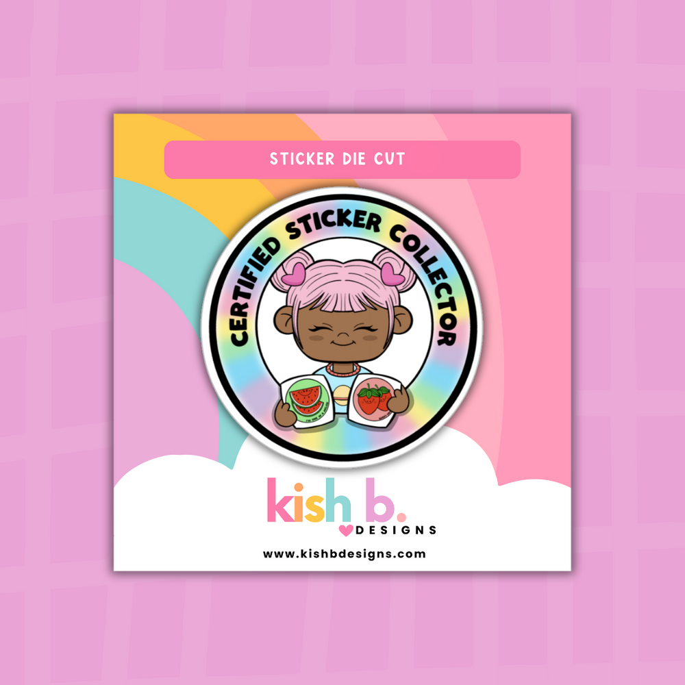 Certified Sticker Collector | Sticker Die Cut (ONLINE ORDER ONLY)