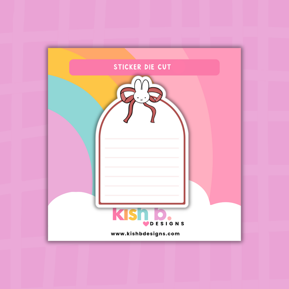 Strawberry Trinkets|Note|Journal| Sticker Die Cut(s) (ONLINE ORDER ONLY)