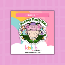 Planner Patch Kids | Sticker Die Cut (ONLINE ORDER ONLY)