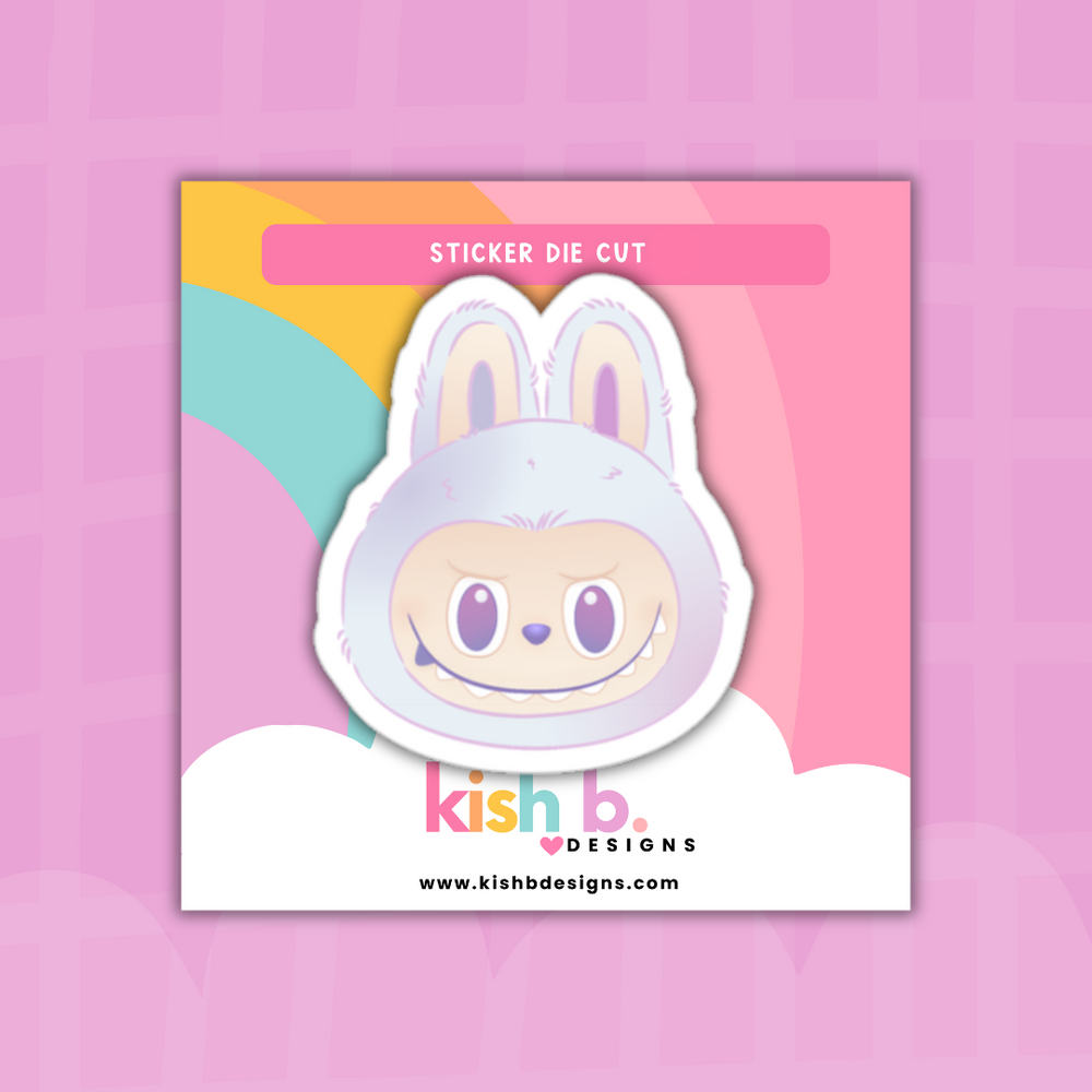 Positive Energy Monster Faces | Sticker Die Cut(s) (ONLINE ORDER ONLY)