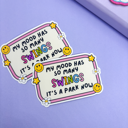 Mood Swings | Sticker Die Cut (ONLINE ORDER ONLY)