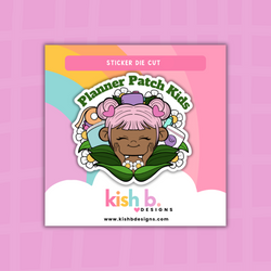 Planner Patch Kids | Sticker Die Cut (ONLINE ORDER ONLY)