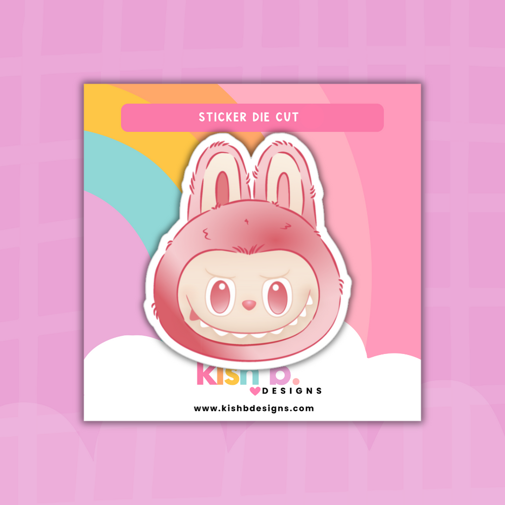 Positive Energy Monster Faces | Sticker Die Cut(s) (ONLINE ORDER ONLY)