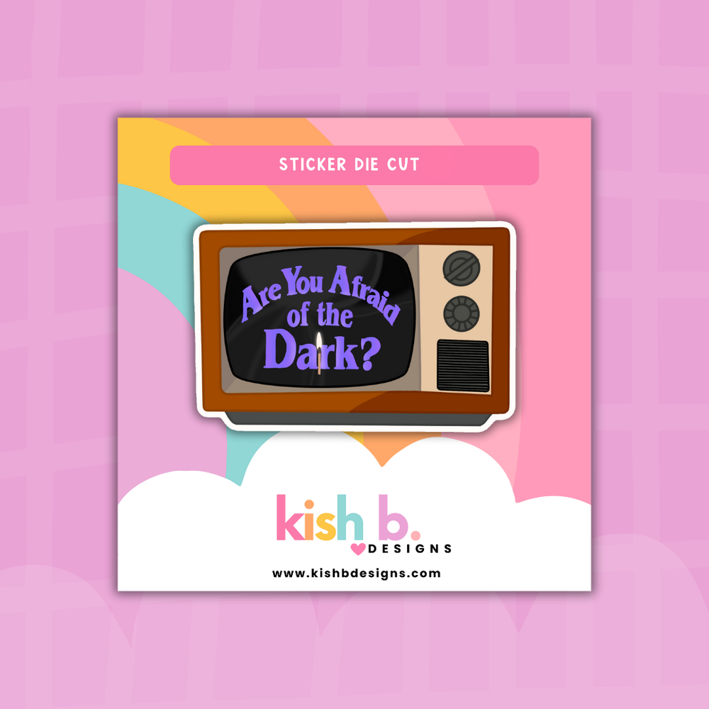 90's Nick Kid  TV Show | Sticker Die Cut (ONLINE ORDER ONLY)