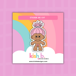Bejeweled Trolls | Sticker Die Cuts (ONLINE ORDER ONLY)