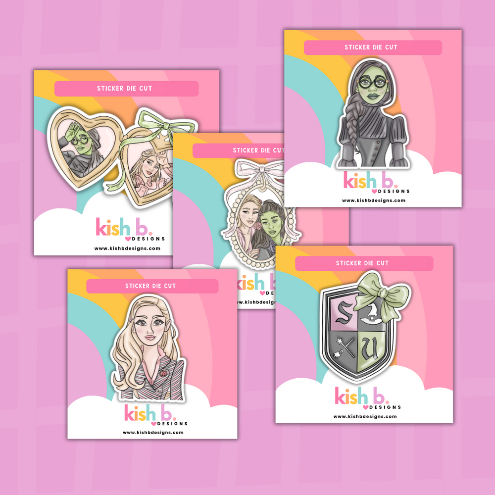 Defying Gravity | Sticker Die Cuts (ONLINE ORDER ONLY)