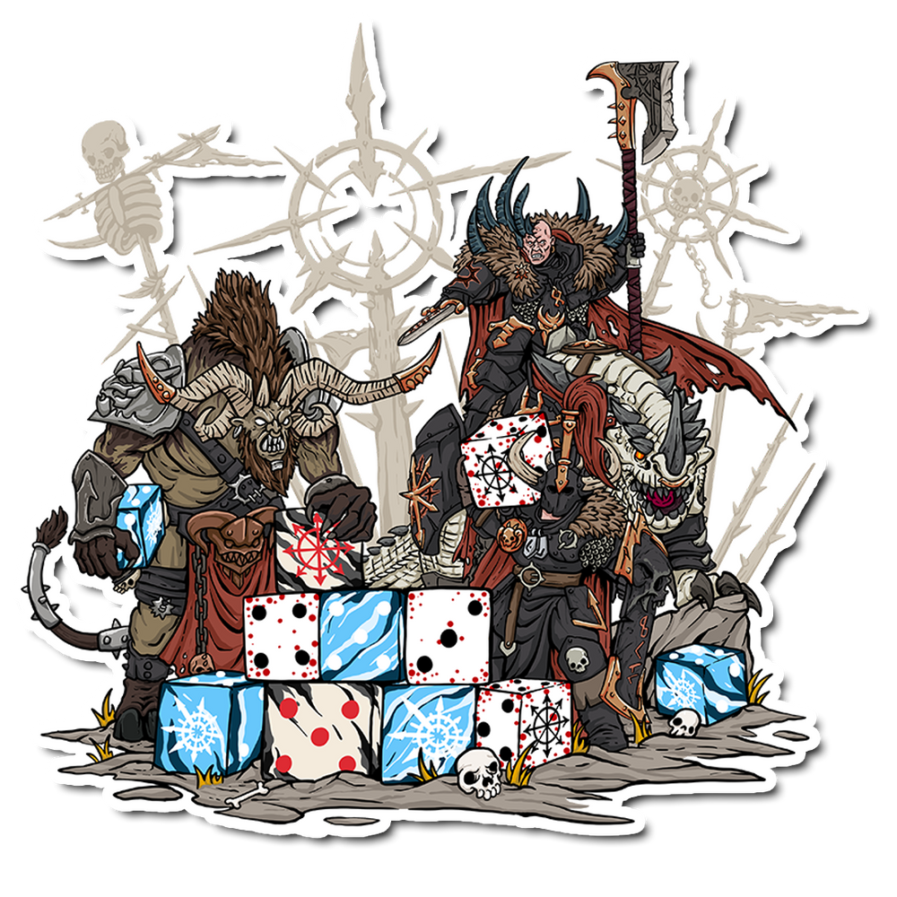 Premium Vinyl Stickers - Chaos Consumed
