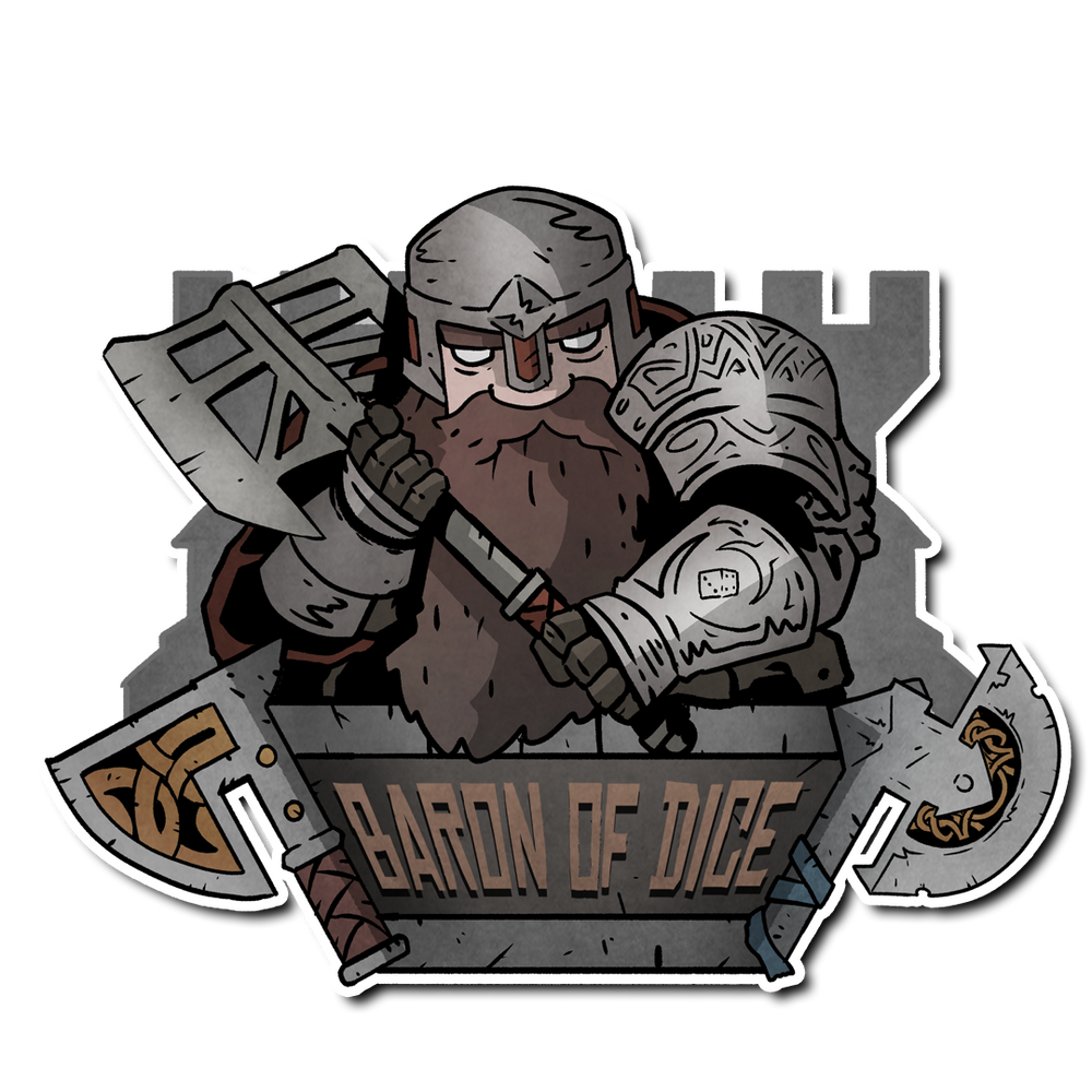 Premium Vinyl Stickers - Dwarves