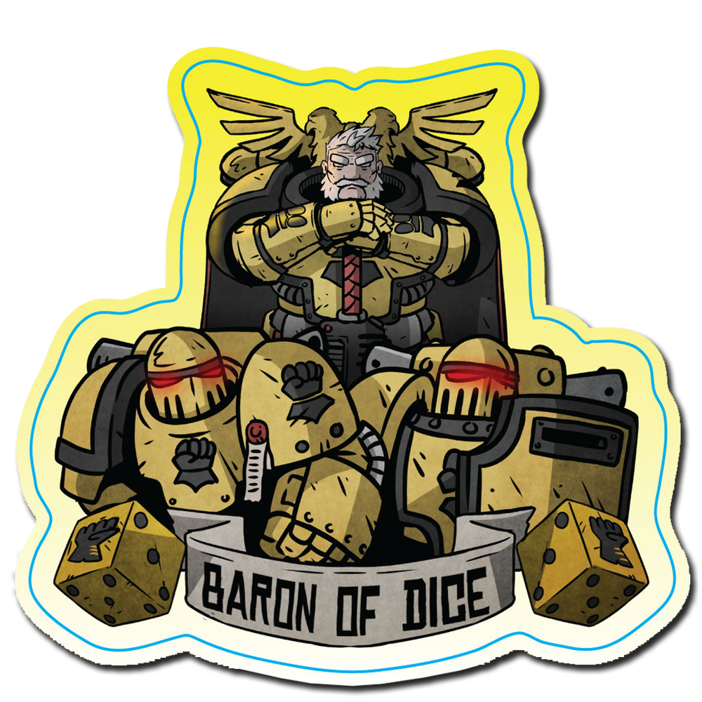 Premium Vinyl Stickers - Hold The Line!