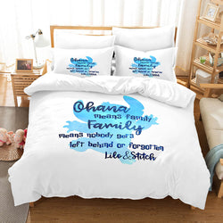 Stitch Pattern Bedding Set Kids Quilt Cover Without Filler (Online Order Only)