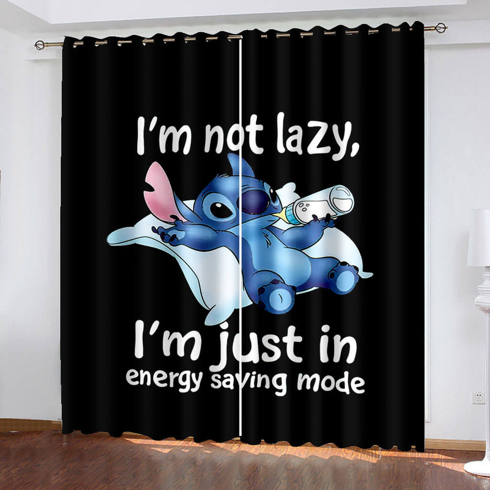 Stitch Curtains Blackout Pattern Window Drapes (Online Order Only)