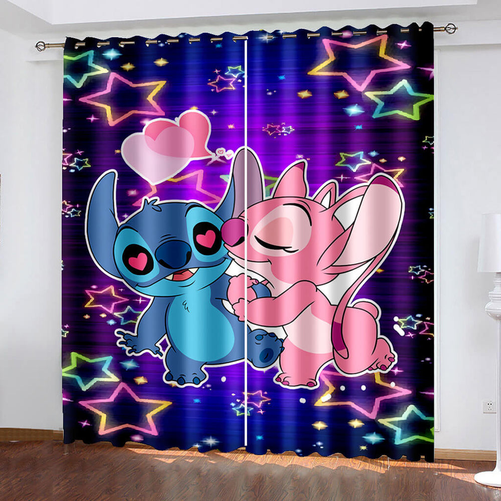 Stitch Curtains Blackout Pattern Window Drapes (Online Order Only)
