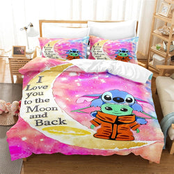 Stitch Duvet Cover Kids Gift Pattern Bedding Sets Without Filler (ONLINE ORDER ONLY)