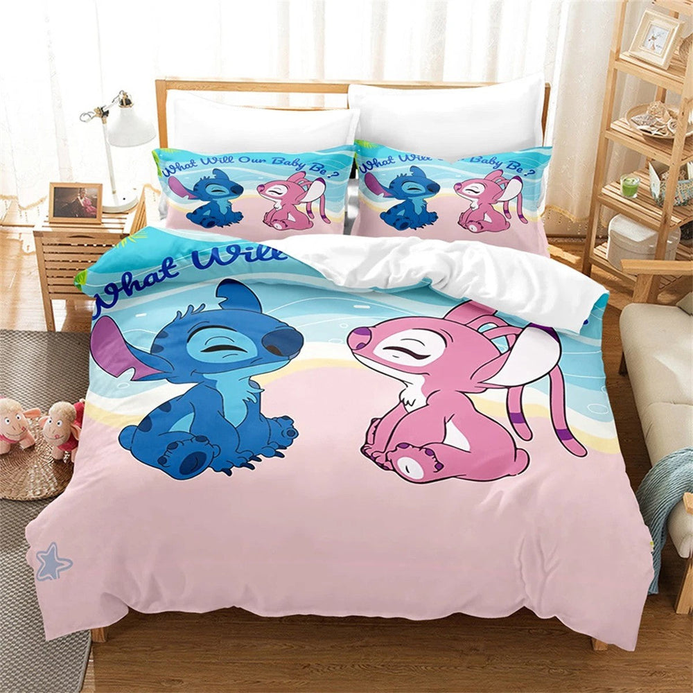 Stitch Duvet Cover Kids Gift Pattern Bedding Sets Without Filler (ONLINE ORDER ONLY)