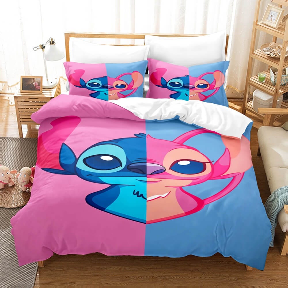Stitch Duvet Cover Kids Room Decorations Bedding Sets Without Filler (ONLINE ORDER ONLY)