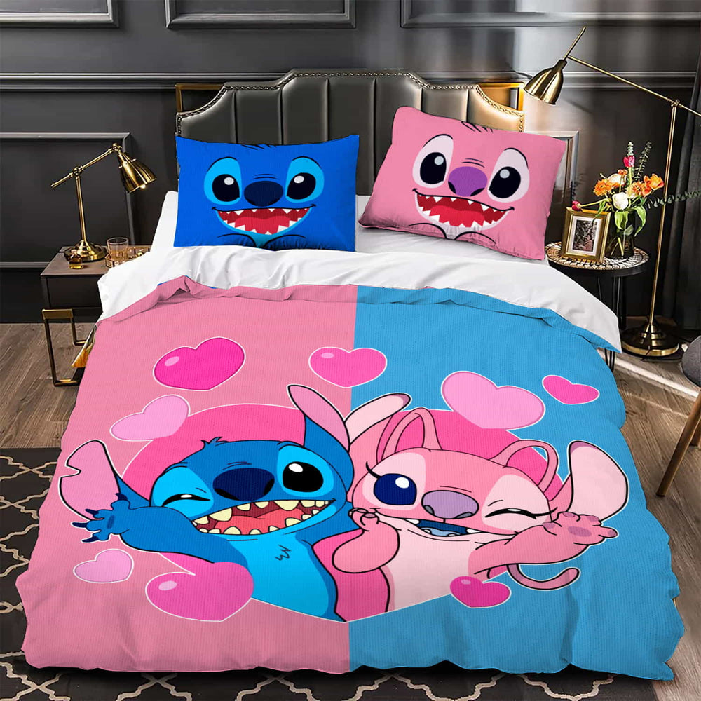 Stitch Pattern Duvet Cover Kids Room Bedding Sets Without Filler (ONLINE ORDER ONLY)