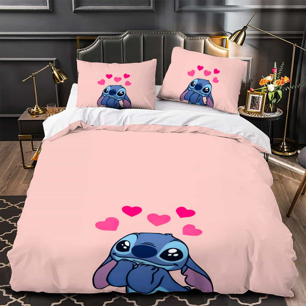 Stitch Pattern Duvet Cover Kids Room Bedding Sets Without Filler (ONLINE ORDER ONLY)