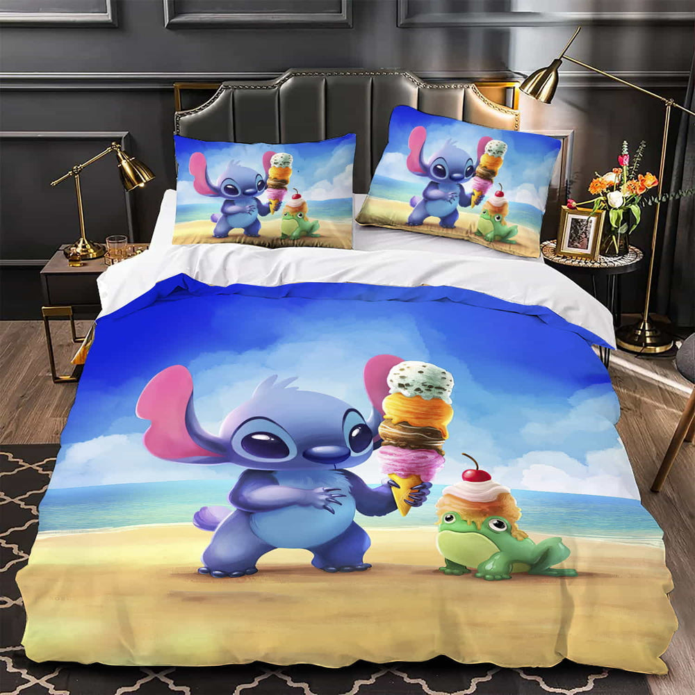 Stitch Pattern Duvet Cover Kids Room Bedding Sets Without Filler (ONLINE ORDER ONLY)