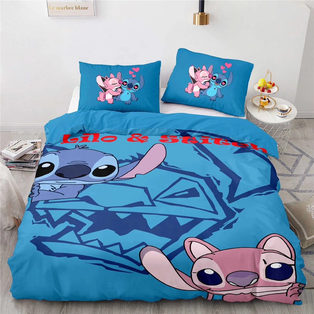 Stitch Pattern Duvet Cover Kids Room Bedding Sets Without Filler (ONLINE ORDER ONLY)