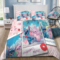 Stitch Pattern Duvet Cover Kids Room Bedding Sets (ONLINE ORDER ONLY)
