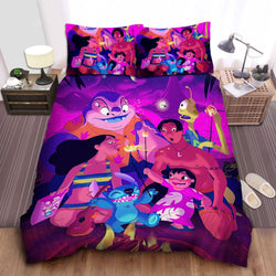 Stitch Pattern Duvet Cover Kids Room Bedding Sets (ONLINE ORDER ONLY)