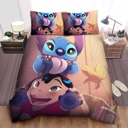 Stitch Pattern Duvet Cover Kids Room Bedding Sets (ONLINE ORDER ONLY)