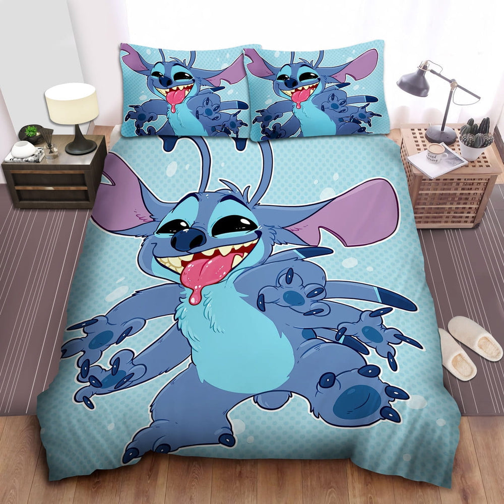 Stitch Pattern Duvet Cover Kids Room Bedding Sets (ONLINE ORDER ONLY)