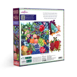 Stone Fruit Life 1000 Piece Jigsaw Puzzle eeBoo (ONLINE ORDER ONLY)