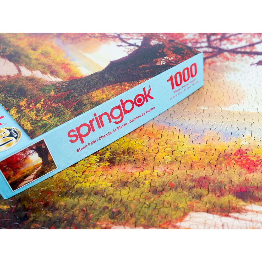 Stone Path 1000 Piece Jigsaw Puzzle Springbok (ONLINE ORDER ONLY)