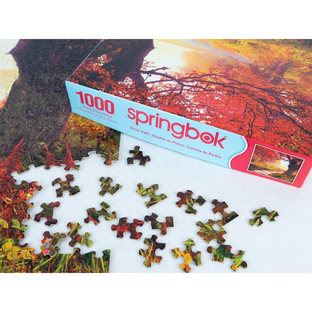 Stone Path 1000 Piece Jigsaw Puzzle Springbok (ONLINE ORDER ONLY)