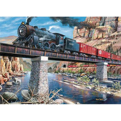 Stone, Steel & Steam 1000 Piece Jigsaw Puzzle Cobble Hill (ONLINE ORDER ONLY)