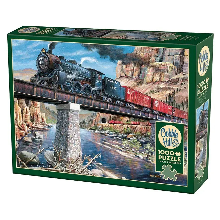 Stone, Steel & Steam 1000 Piece Jigsaw Puzzle Cobble Hill (ONLINE ORDER ONLY)