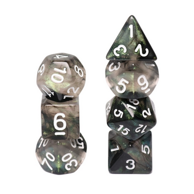 Glow in the Dark Storm Chaser RPG Dice Set (ONLINE ORDER ONLY)
