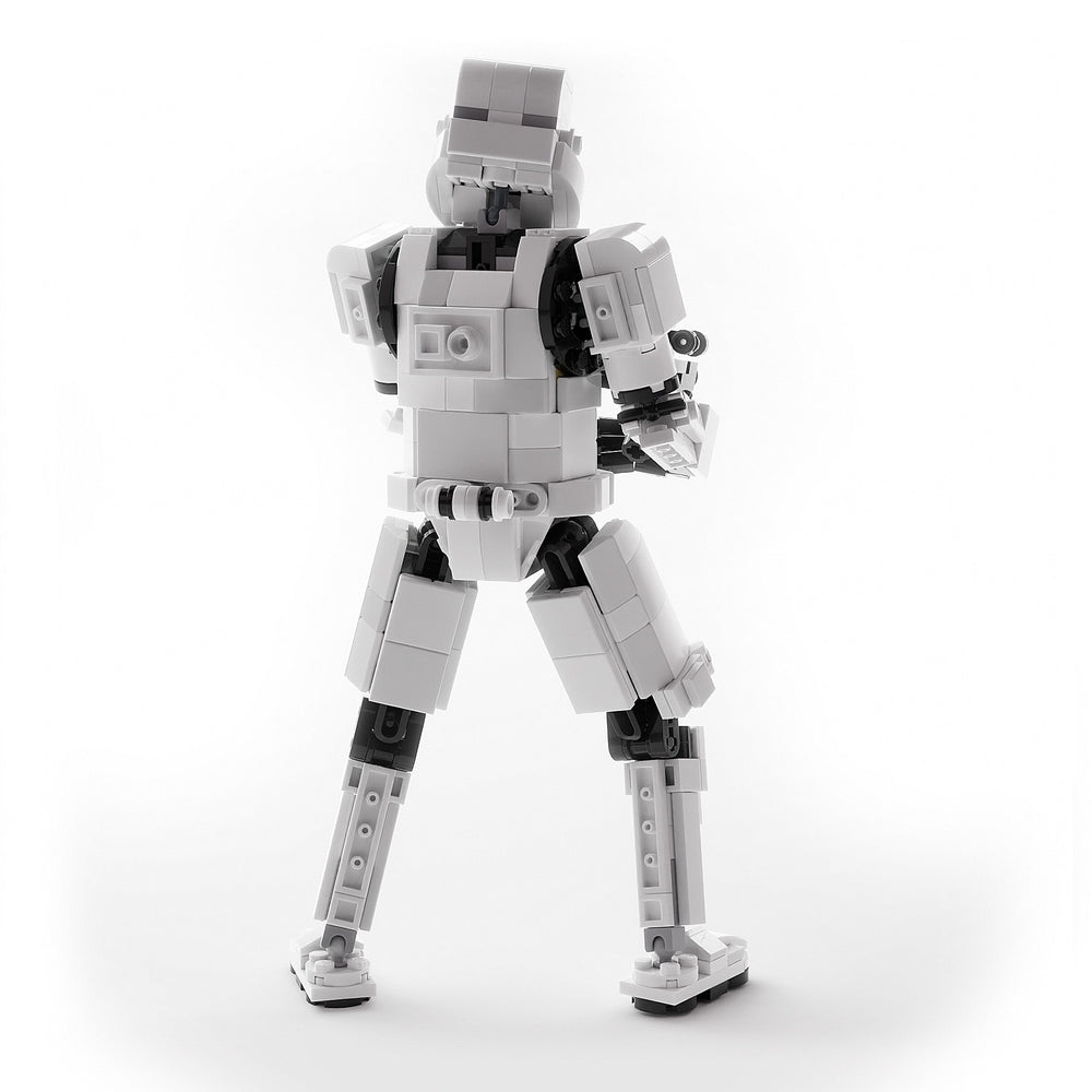 Stormtrooper 9" Figure - Custom MOC made using LEGO parts (Online Order Only)