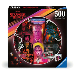 Stranger Things 500 Piece Round Jigsaw Puzzle Ravensburger (ONLINE ORDER ONLY)