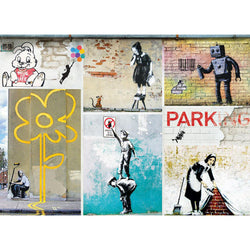Street Art by Banksy 1000 Piece Jigsaw Puzzle Eurographics