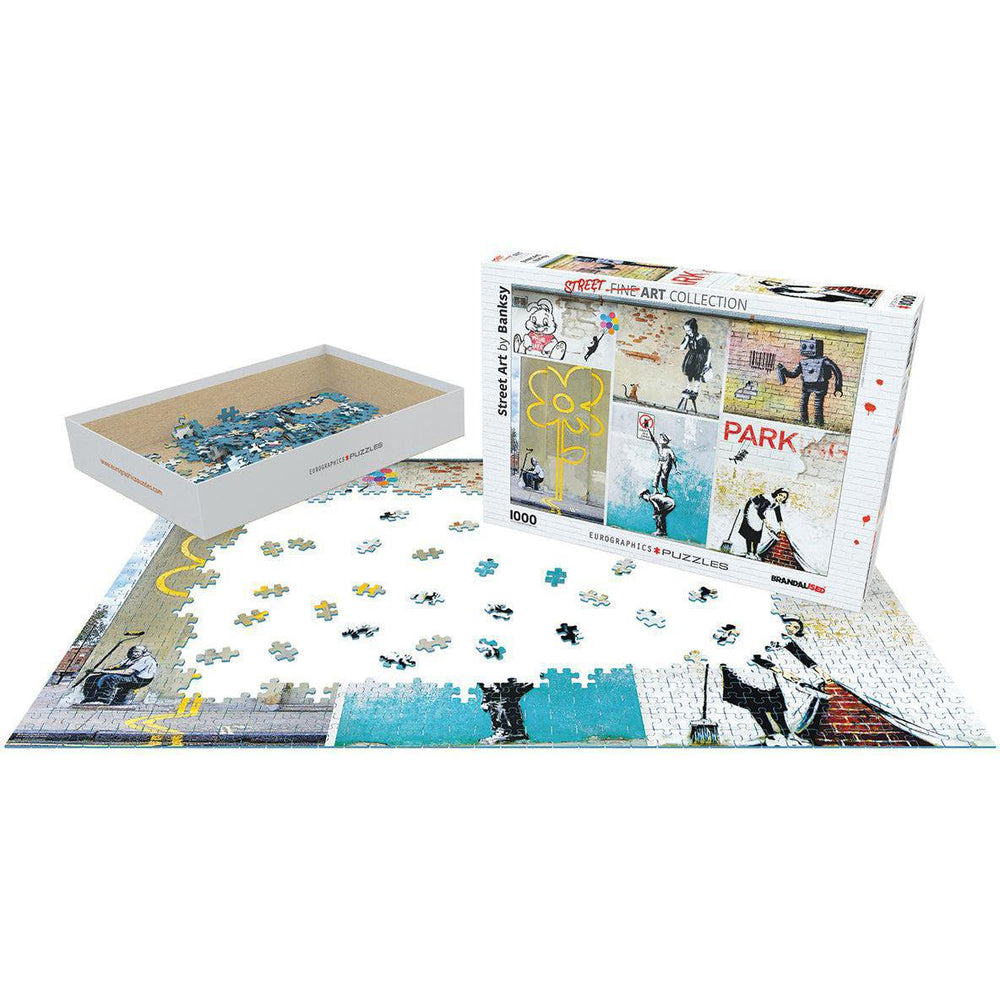 Street Art by Banksy 1000 Piece Jigsaw Puzzle Eurographics