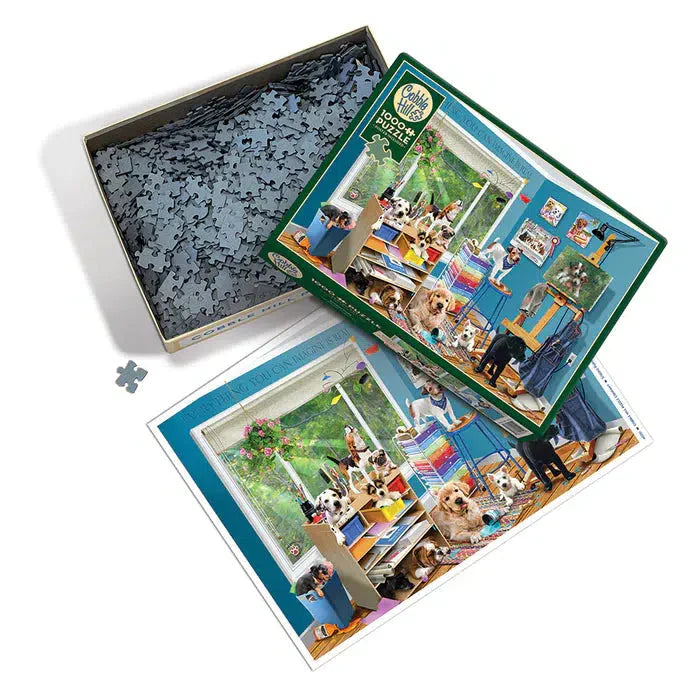 Studio Pups 1000 Piece Jigsaw Puzzle Cobble Hill (ONLINE ORDER ONLY)
