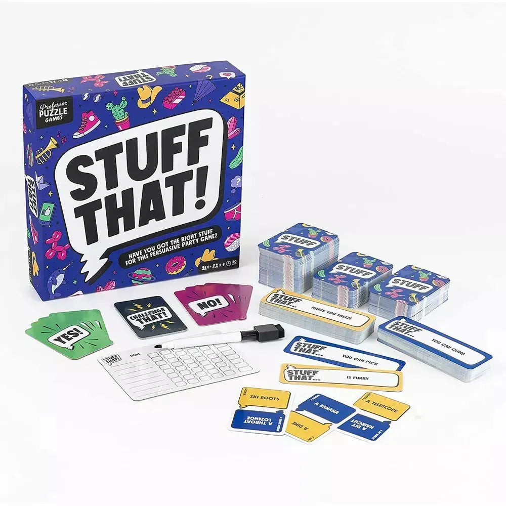Stuff That! - Persuasive Party Game - Professor Puzzle (ONLINE ORDER ONLY)